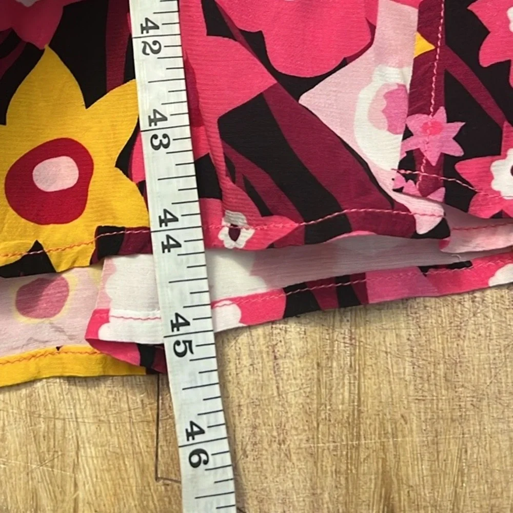 Lesley Evers,CAROLINE Daffodils Dress,Pockets, Lined, Pull-On, PERFECT,Size XS